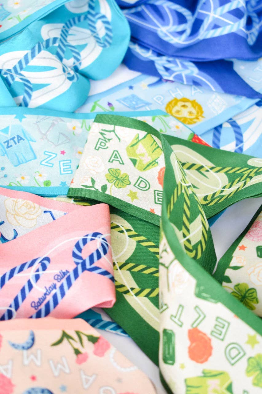 Kappa Delta Skinny Scarf
