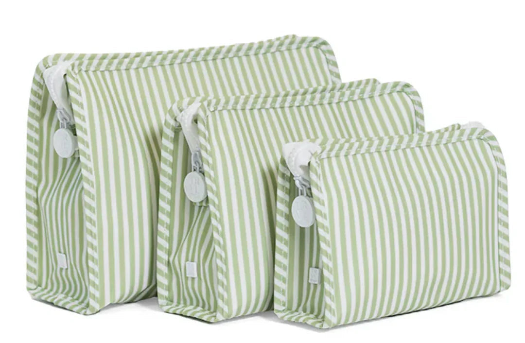 Roadie Large Pimlico Stripe Sage