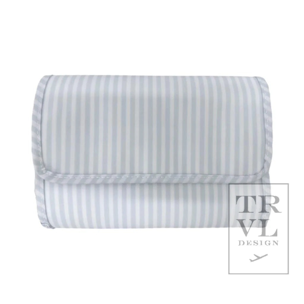 Mini Rollup Hanging Bag - Pimlico Stripe Blue