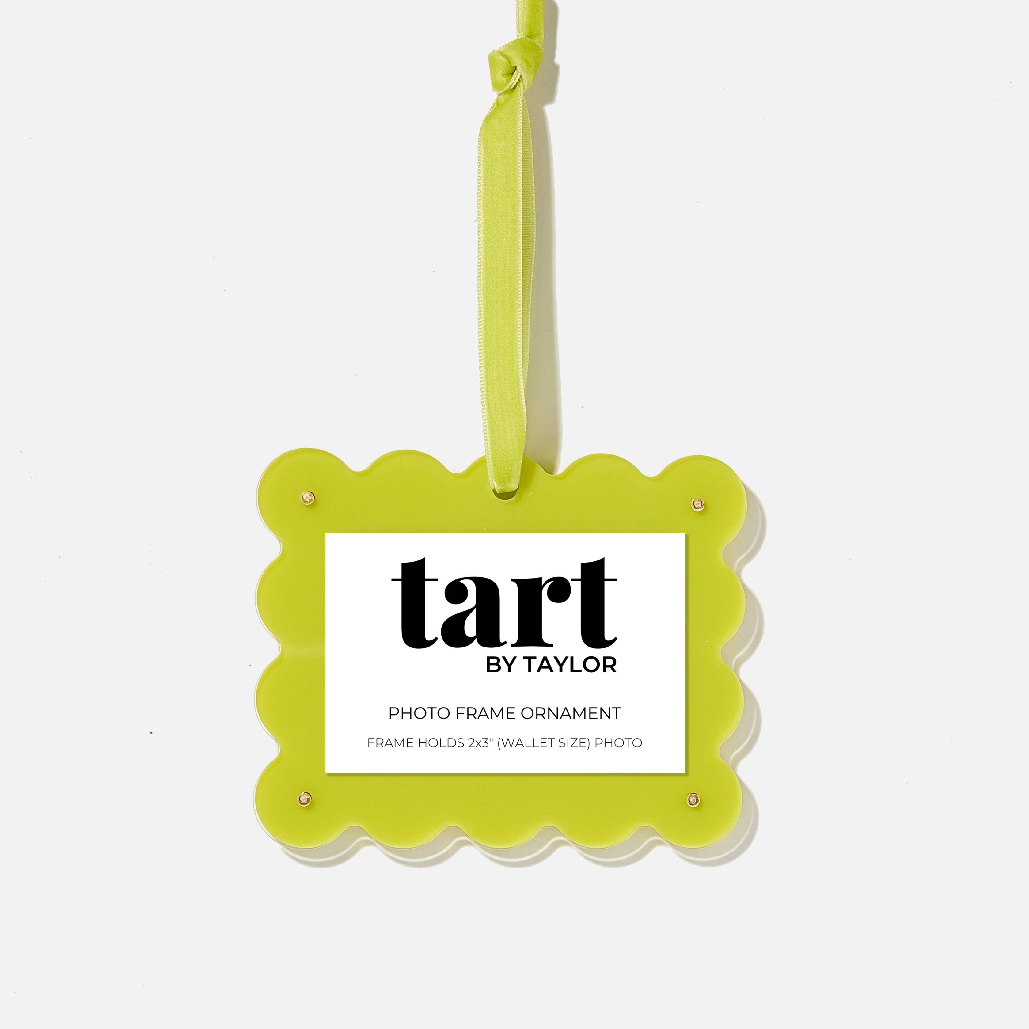 Chartreuse Frame Ornament