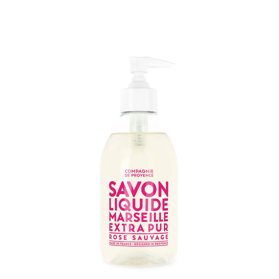 Liquid Marseille Soap Wild Rose 10 fl oz Plastic