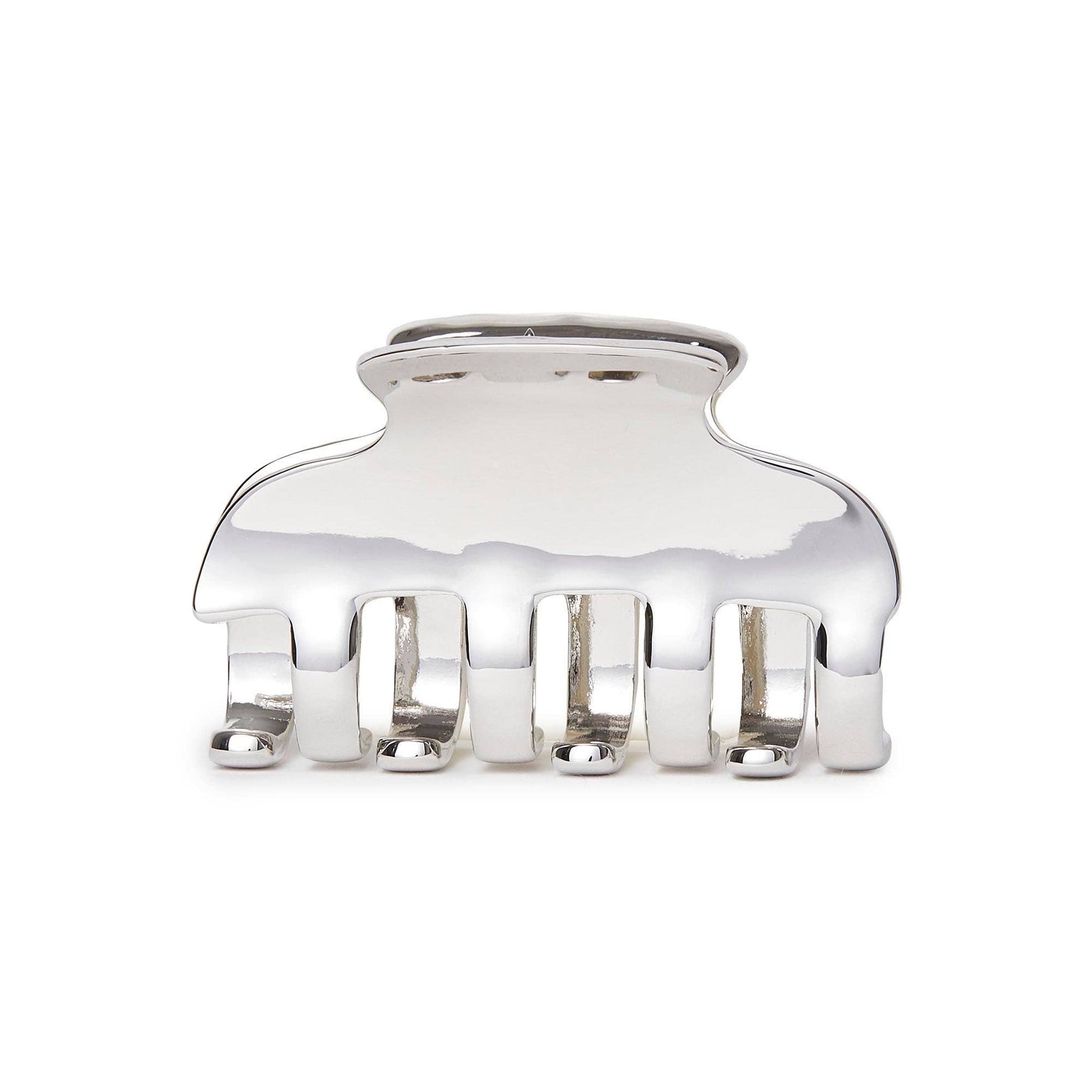 SILVER METAL MINI CLAW CLIP