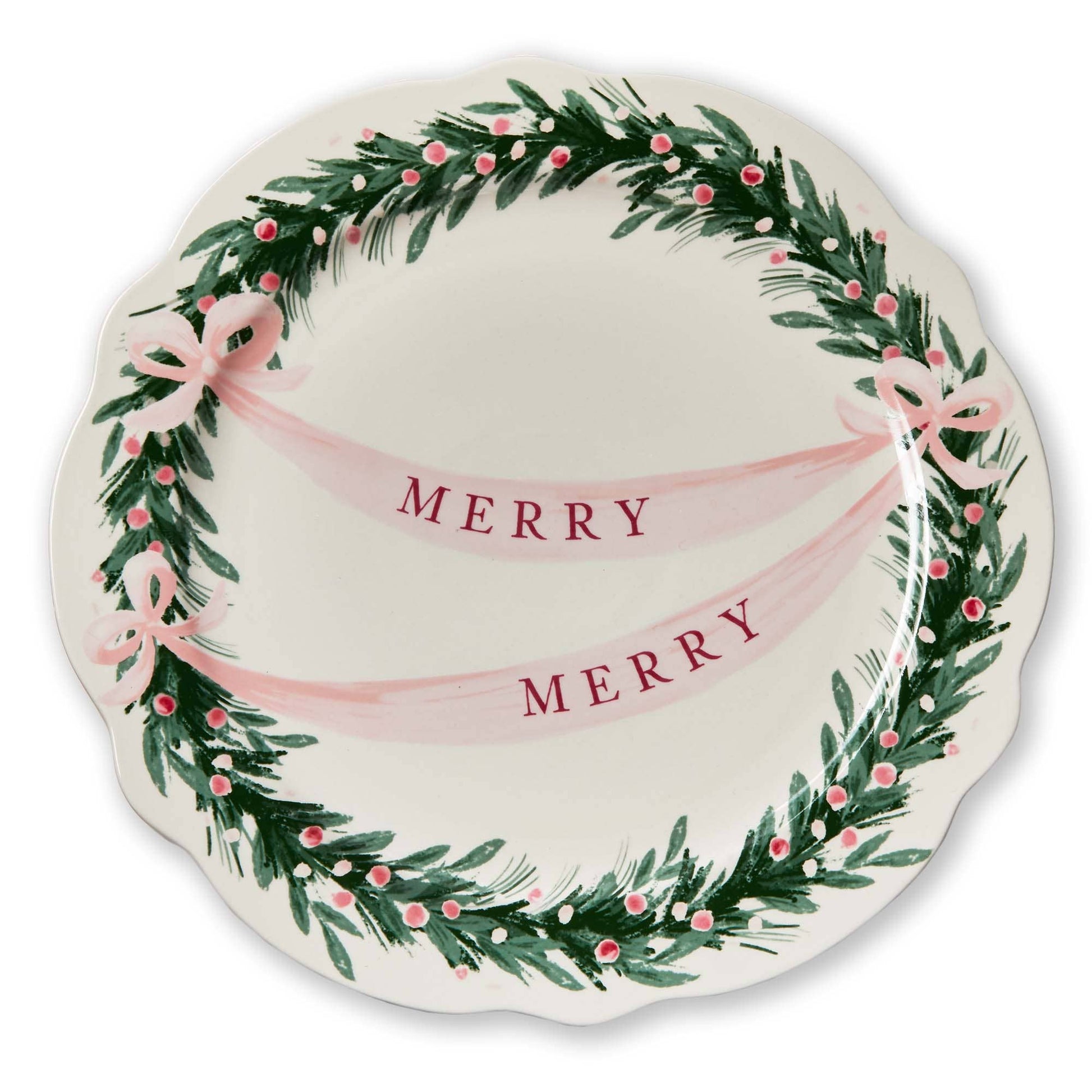 Christmas Very Merry Round Platter