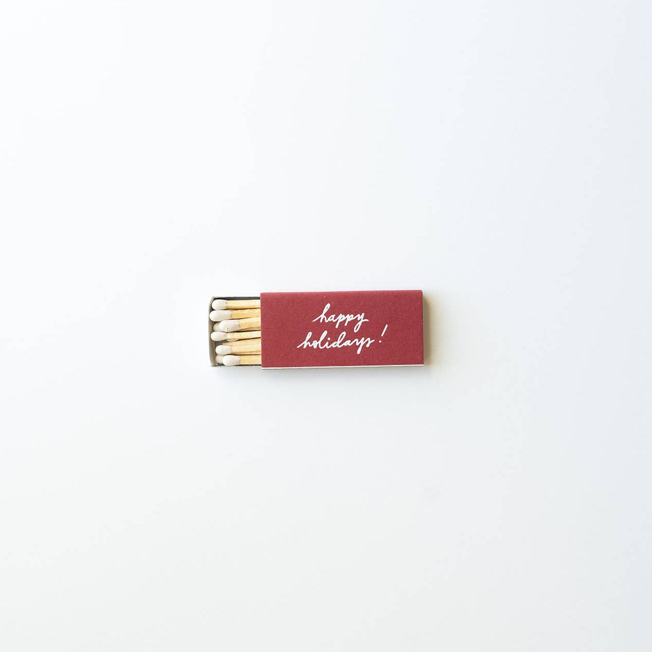 Happy Holidays Matchbox