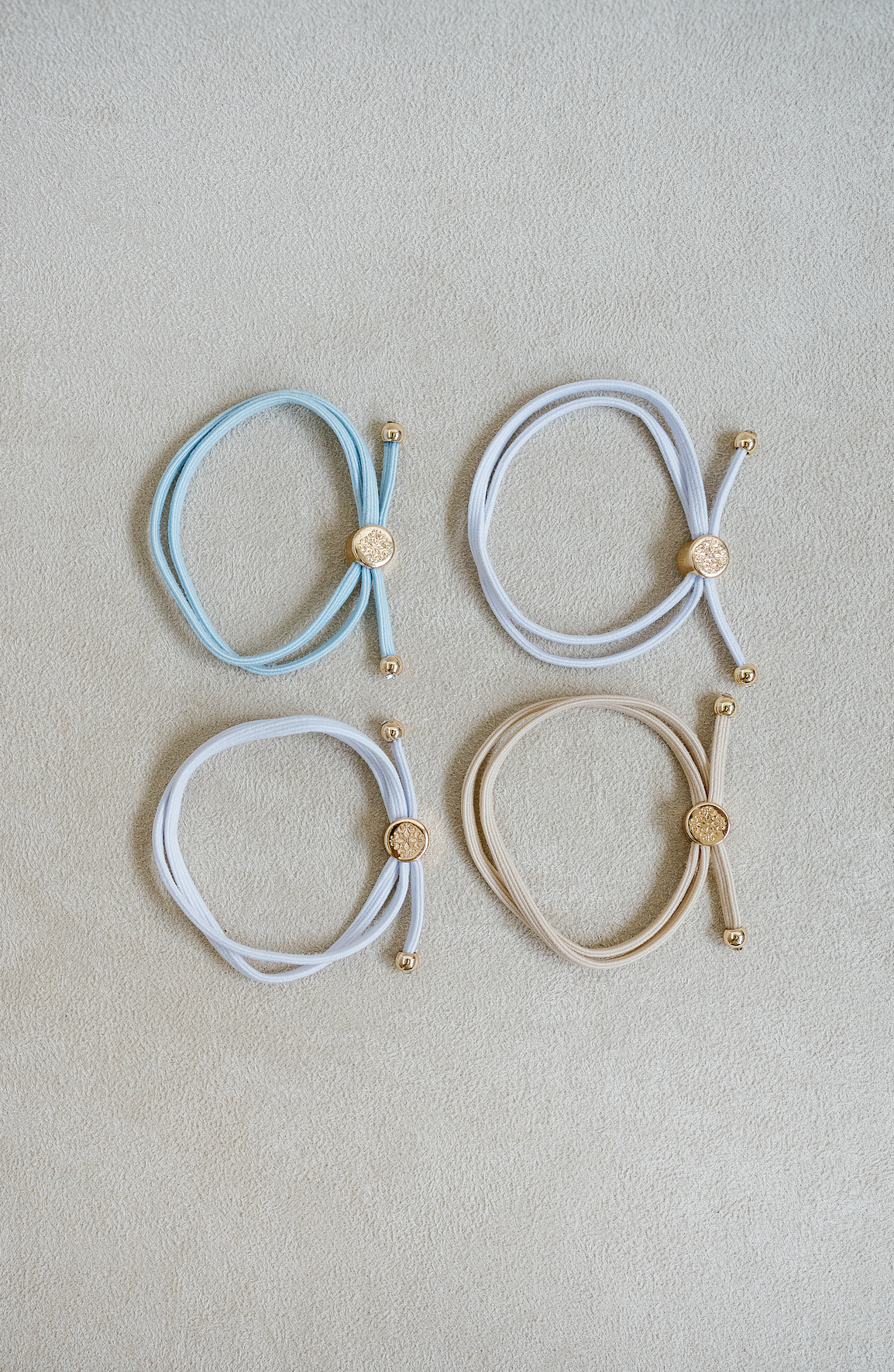 Skinny Hair Tie Set - Bride To Be