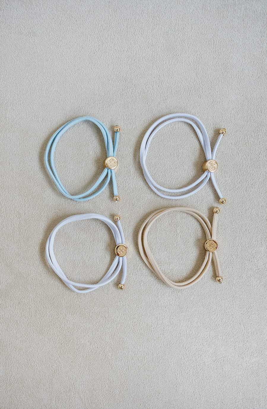 Skinny Hair Tie Set - Bride To Be