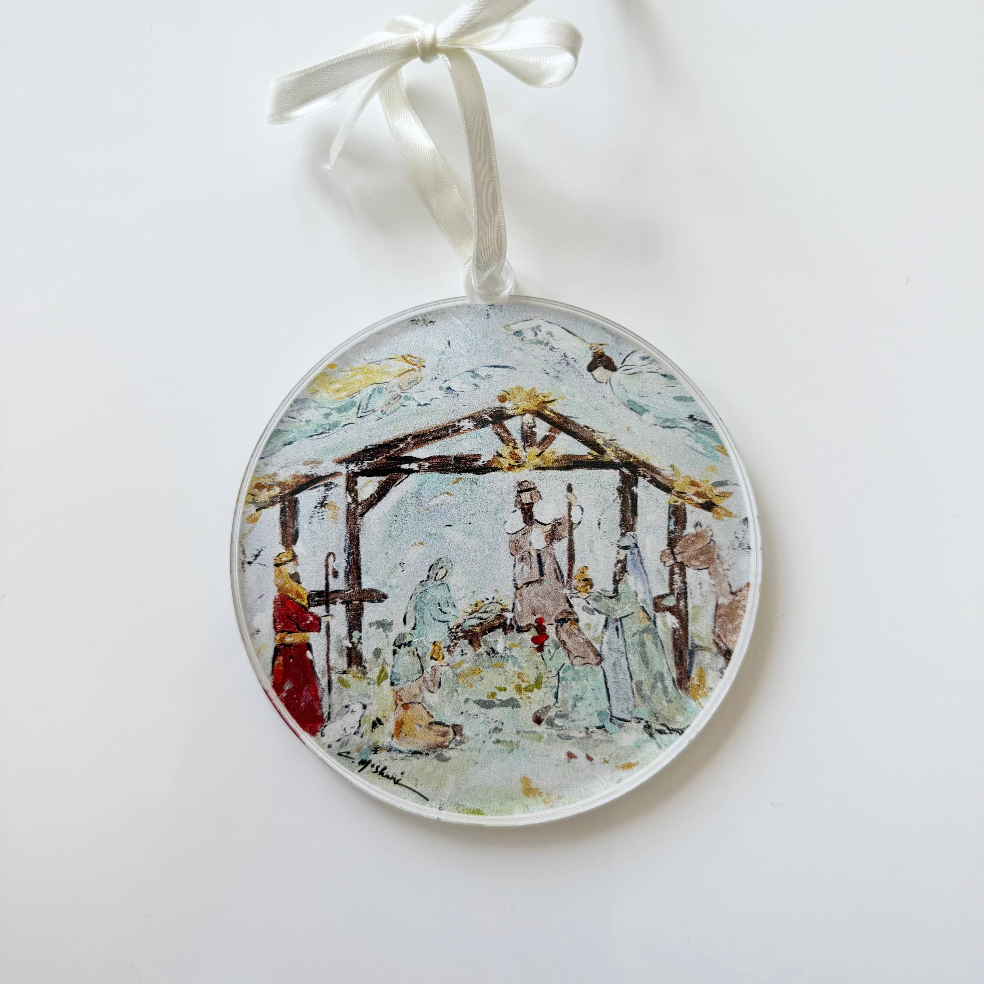 "Nativity" ornament