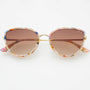 Luna Acetate Womens Cat Eye Sunglasses