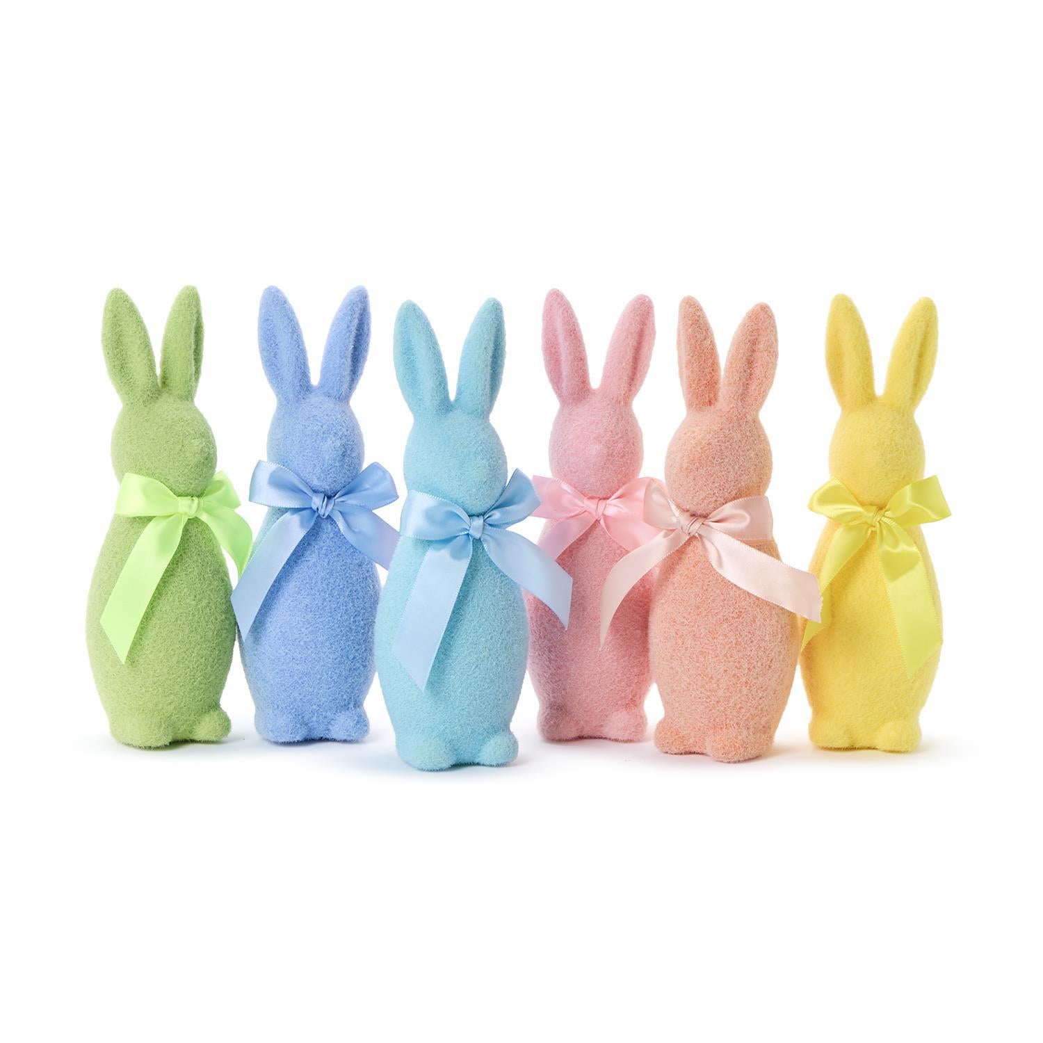 Flocked Bunny Medium