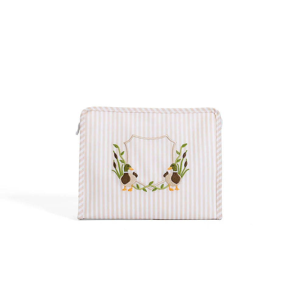 Roadie Medium Zip Pouch - Pimlico Duck Sand