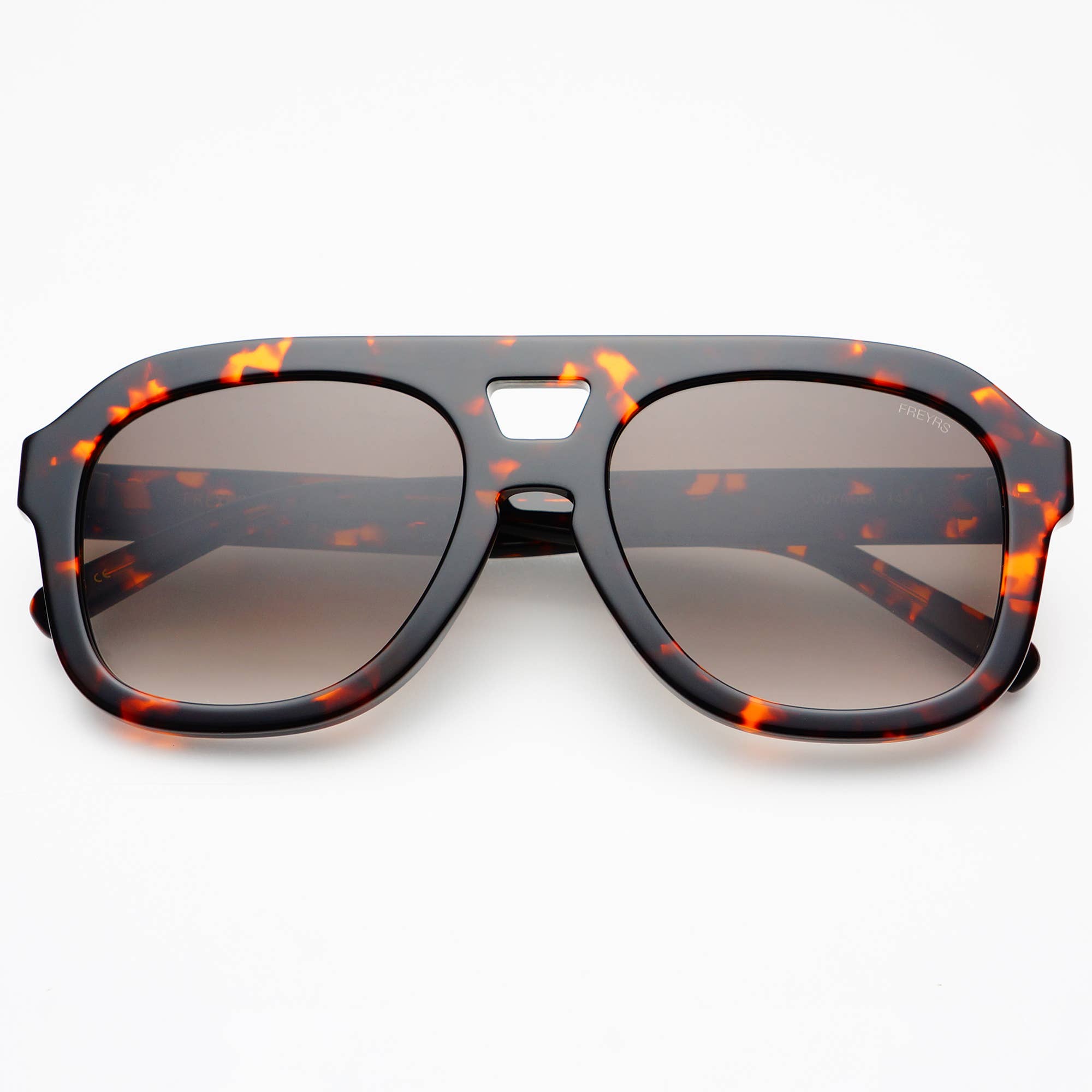 Voyager Acetate Oversized Aviator Sunglasses