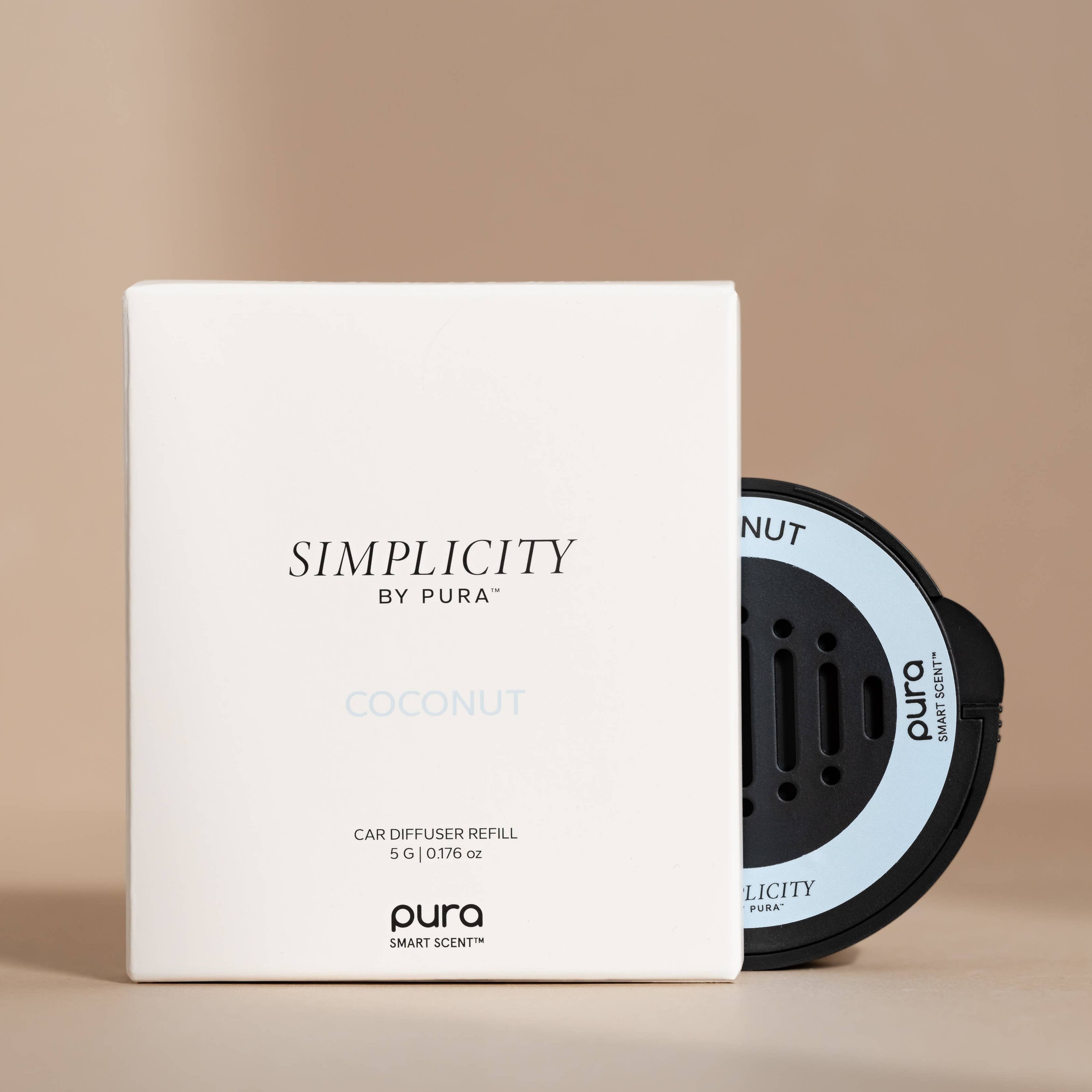 Coconut - Pura Car Diffuser Scent Refill