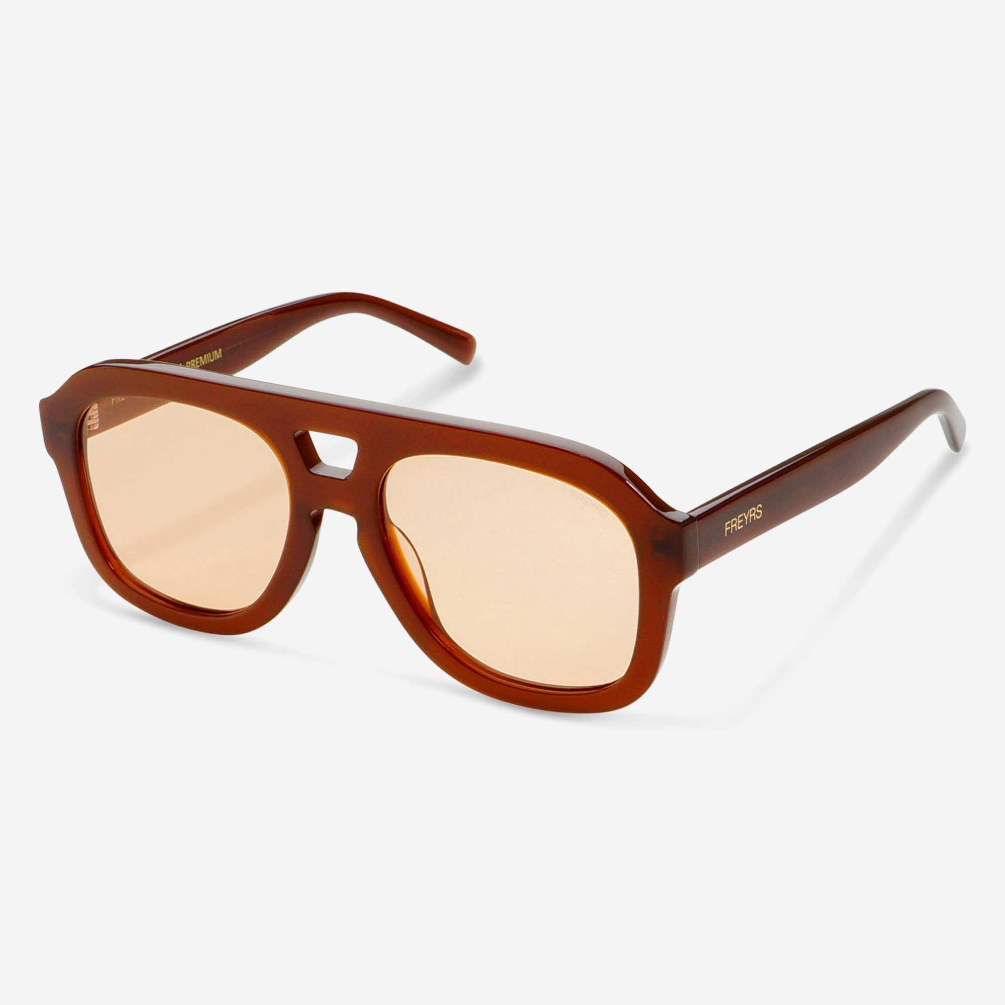 Voyager Acetate Oversized Aviator Sunglasses
