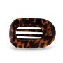 Round Flat Hair Clip | Medium | Tortoise