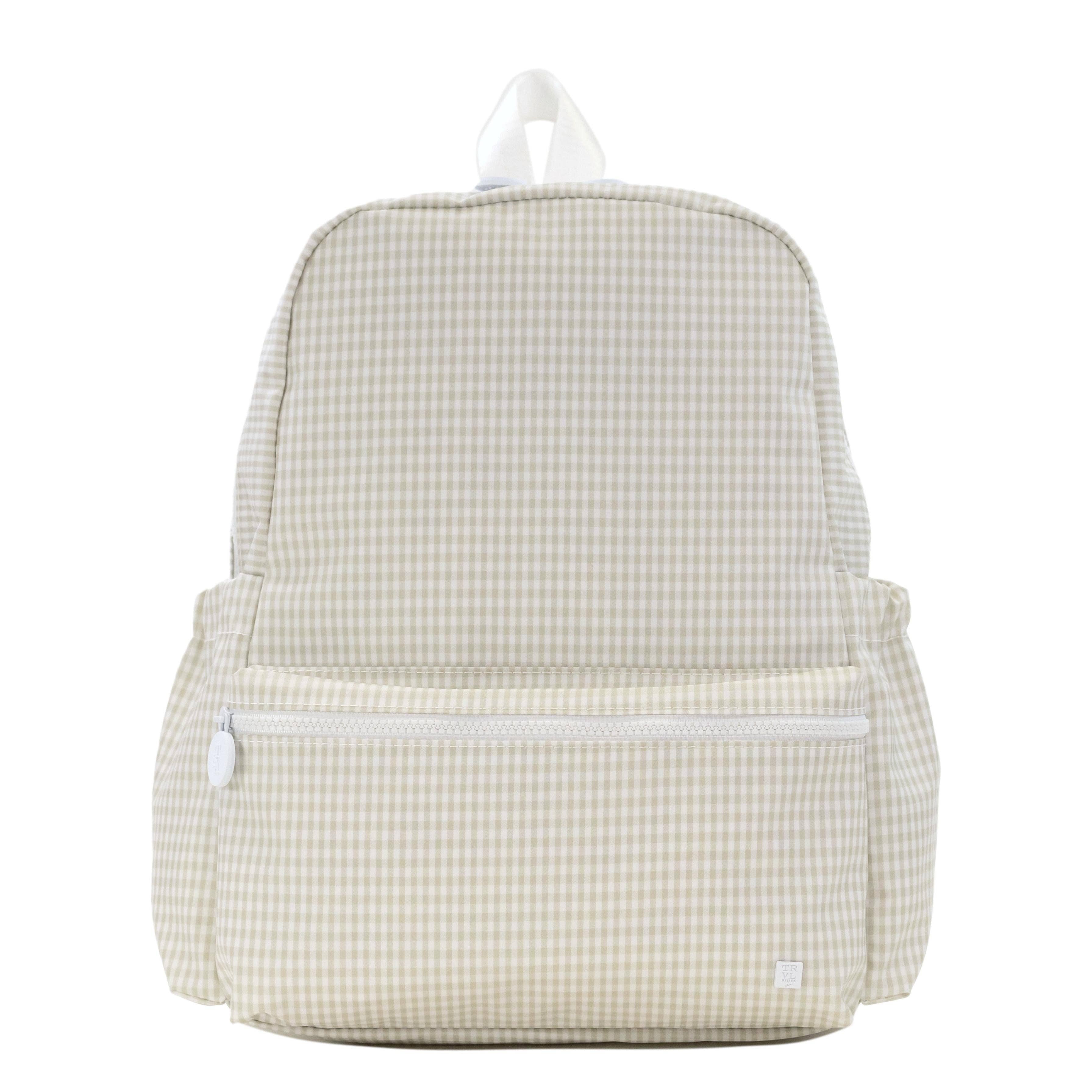 BACKPACKER - BACKPACK GINGHAM PEARL GREY