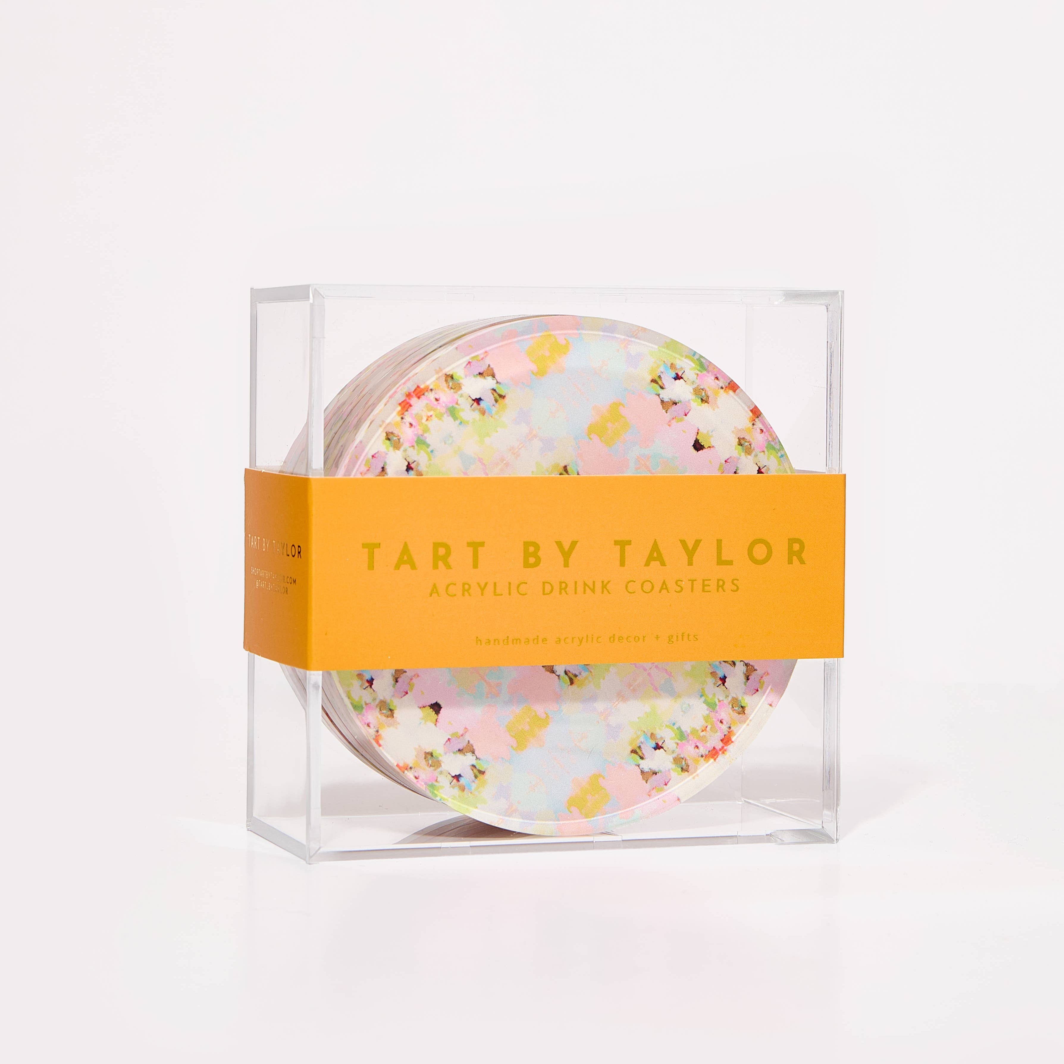 Brooks Avenue Pink Coaster | Laura Park Designs x Tart
