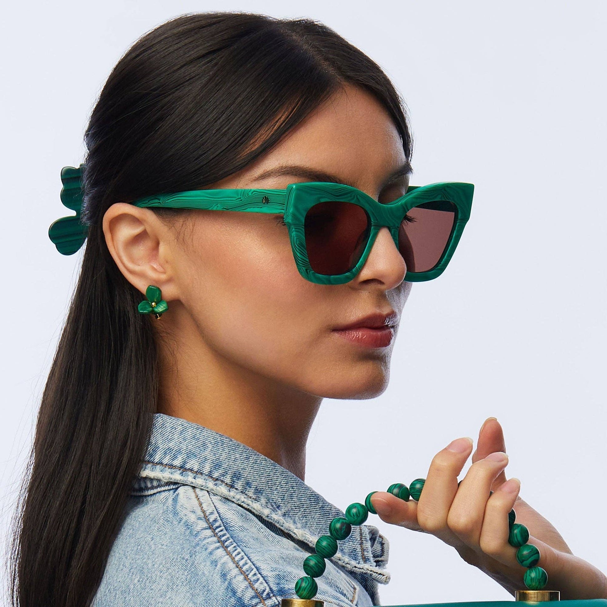 MALACHITE LIDO SUNGLASSES