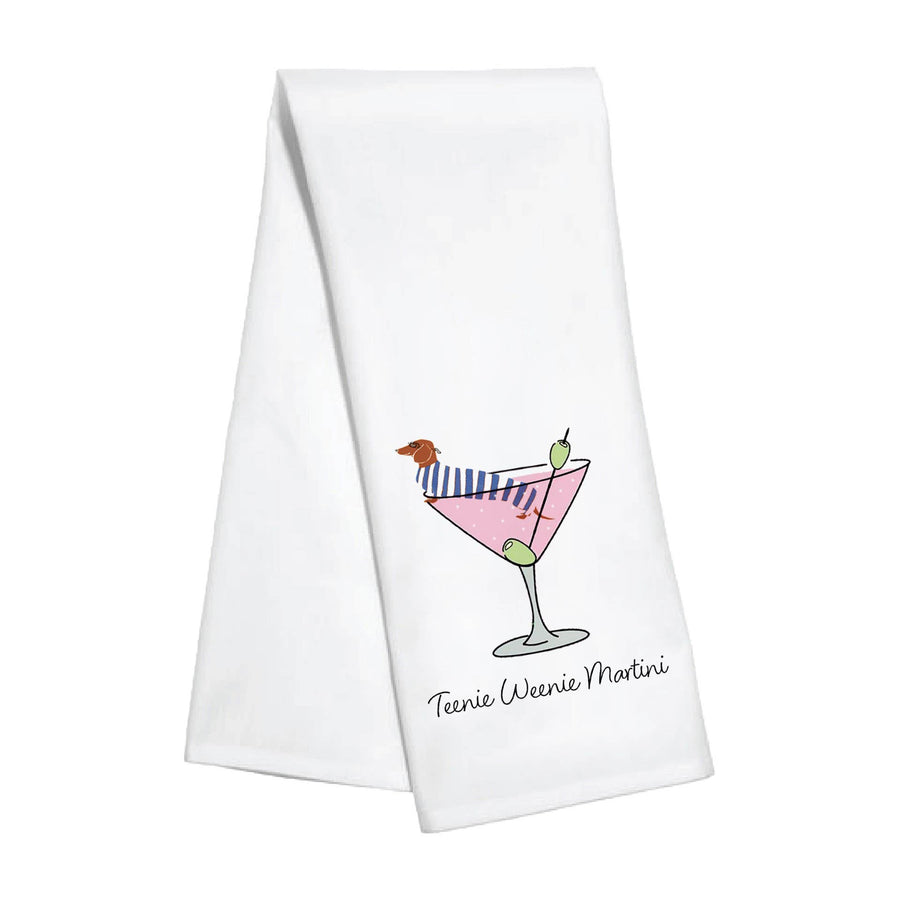 Kitchen Towel- Teenie Weenie Martini