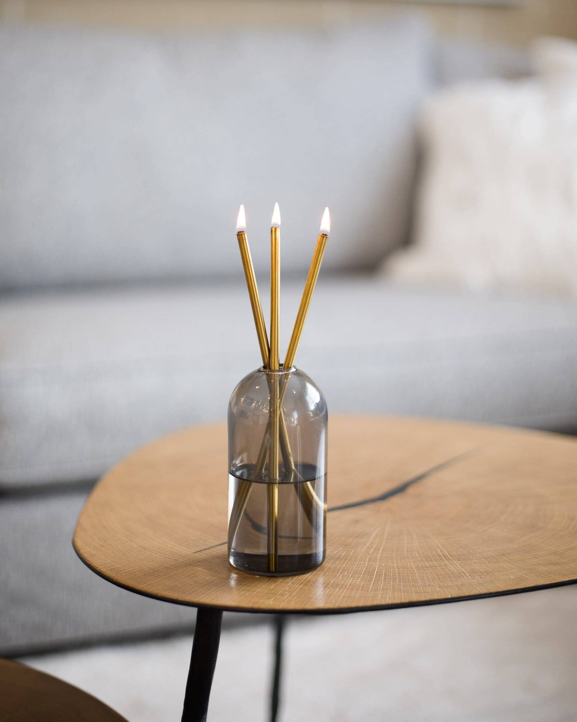 Gold Everlasting Candle – Reusable Steel Candles [x1 Pack]