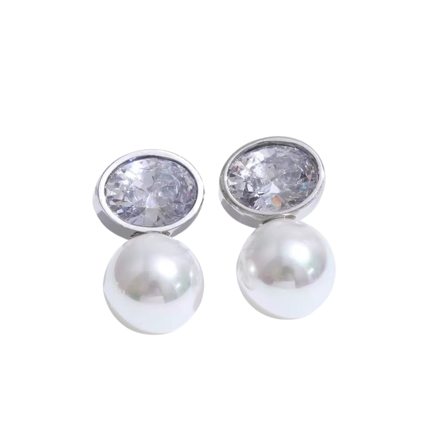Celia Silver Studs