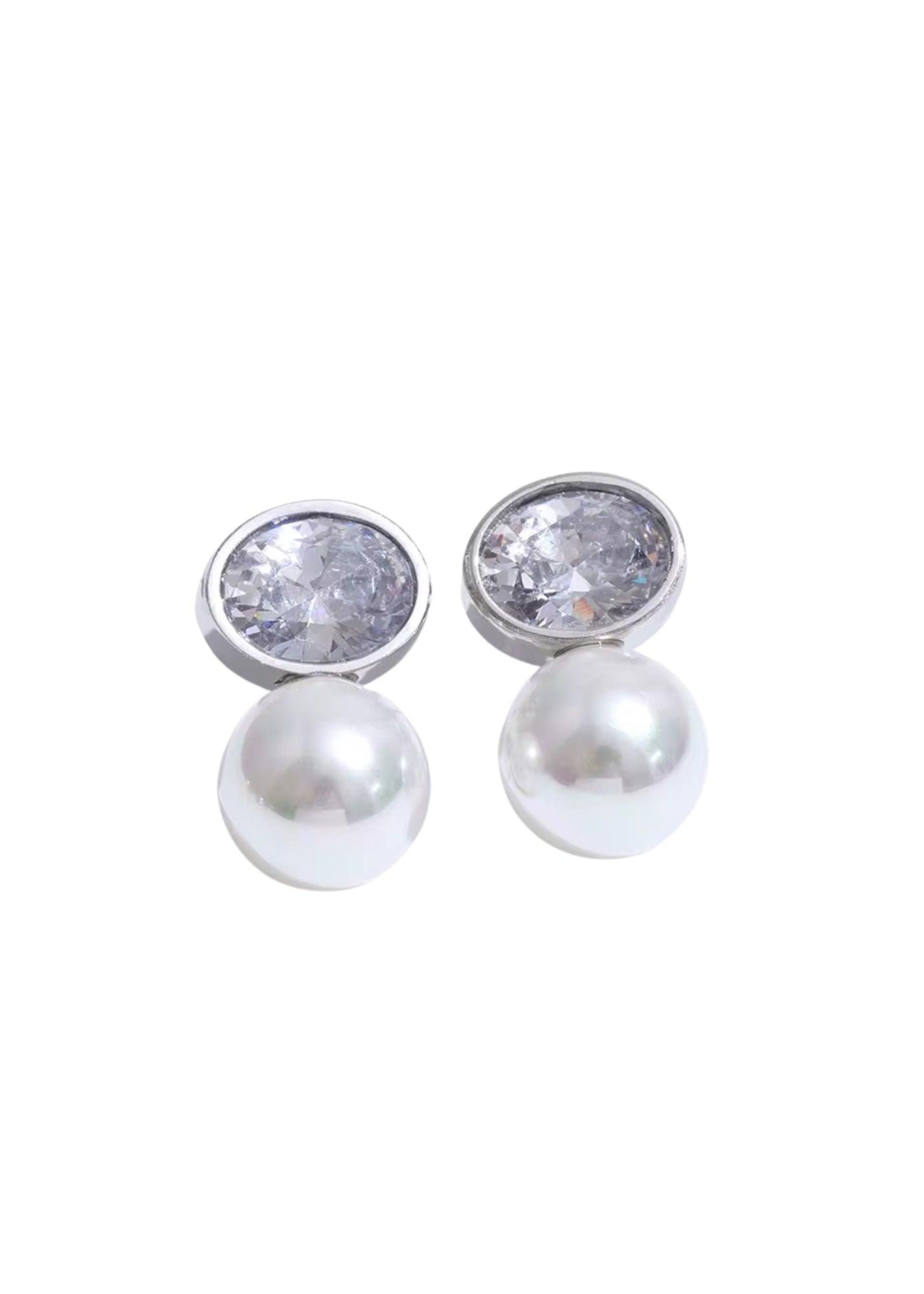 Celia Silver Studs