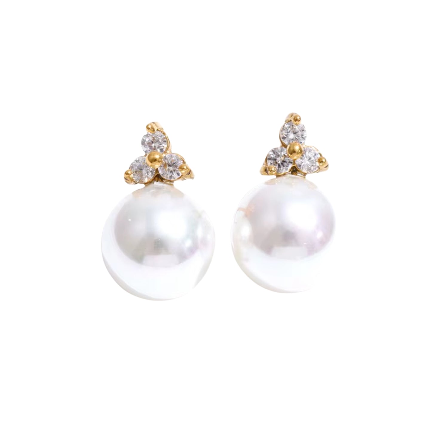 Beatrice Gold Studs