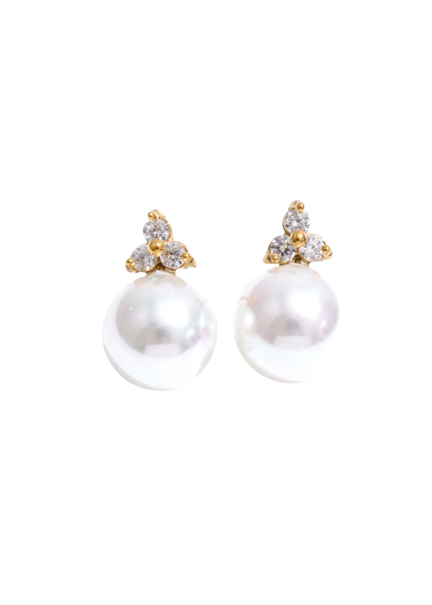 Beatrice Gold Studs