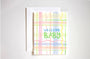 Welcome baby card