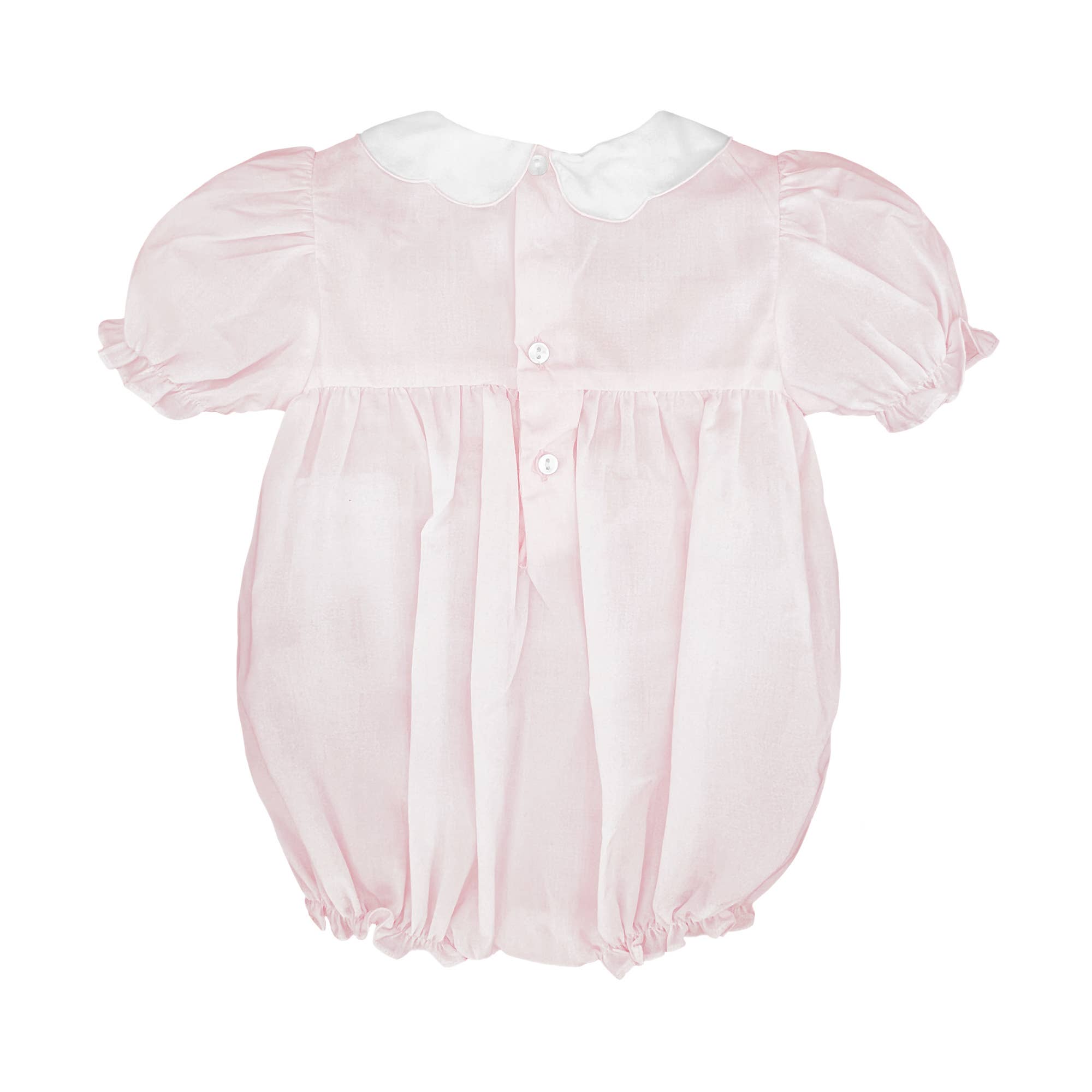 Hand Embroidered Smocked Bubble