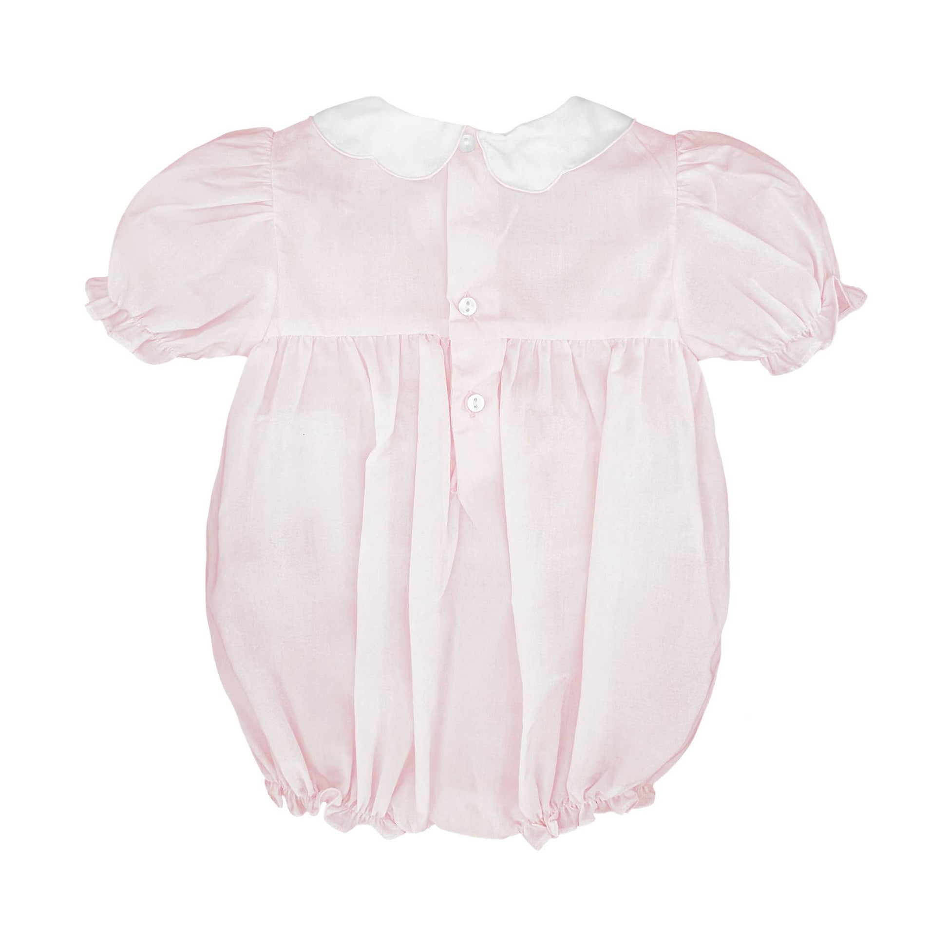 Hand Embroidered Smocked Bubble