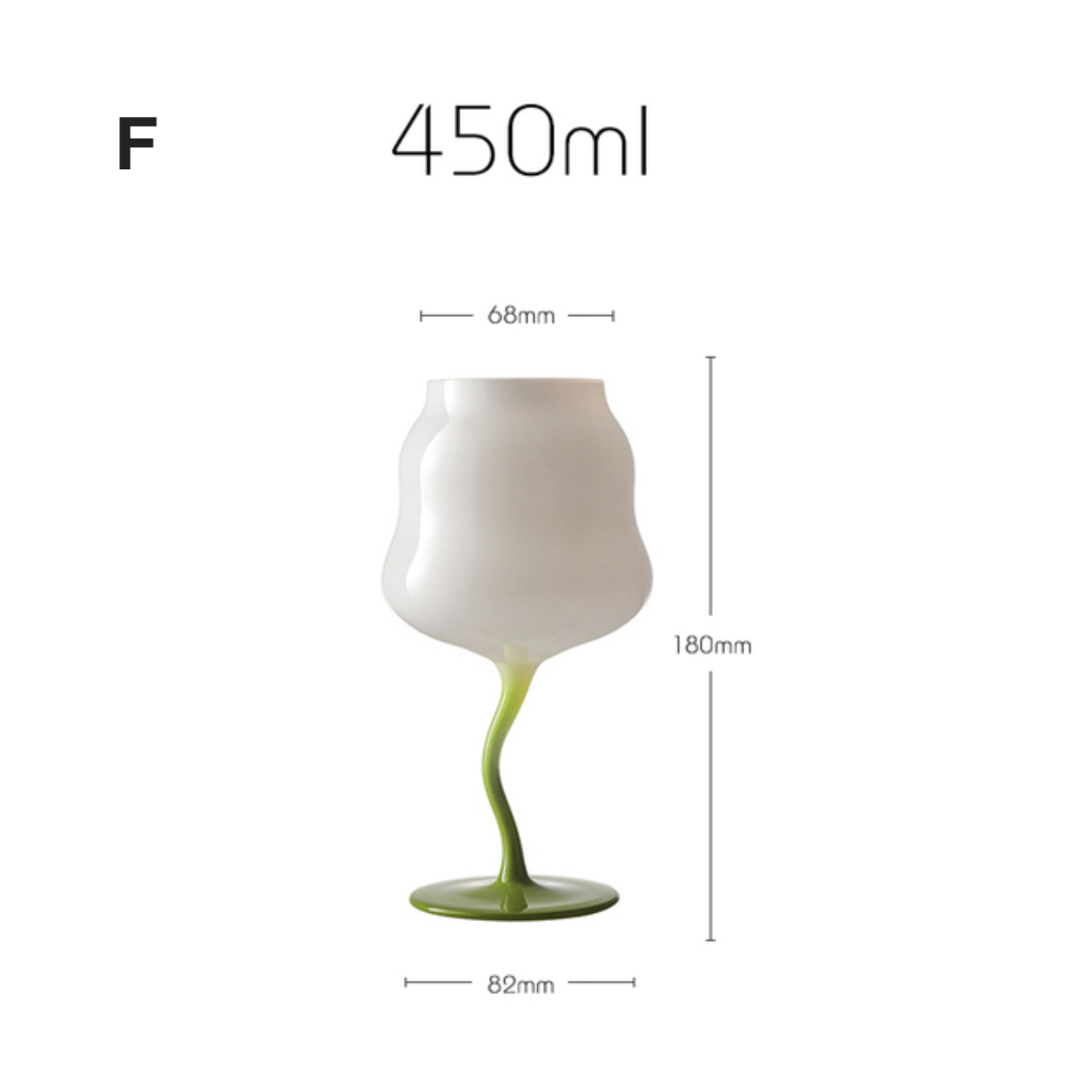Retro Crystal Wine Glass