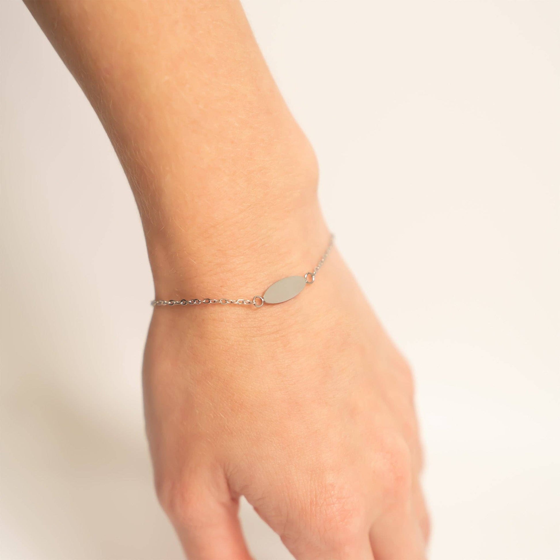 18K Gold PVD Stainless Steel Blank Bracelet