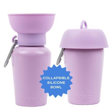 Dog Travel Water Bottle | Flip 20 oz