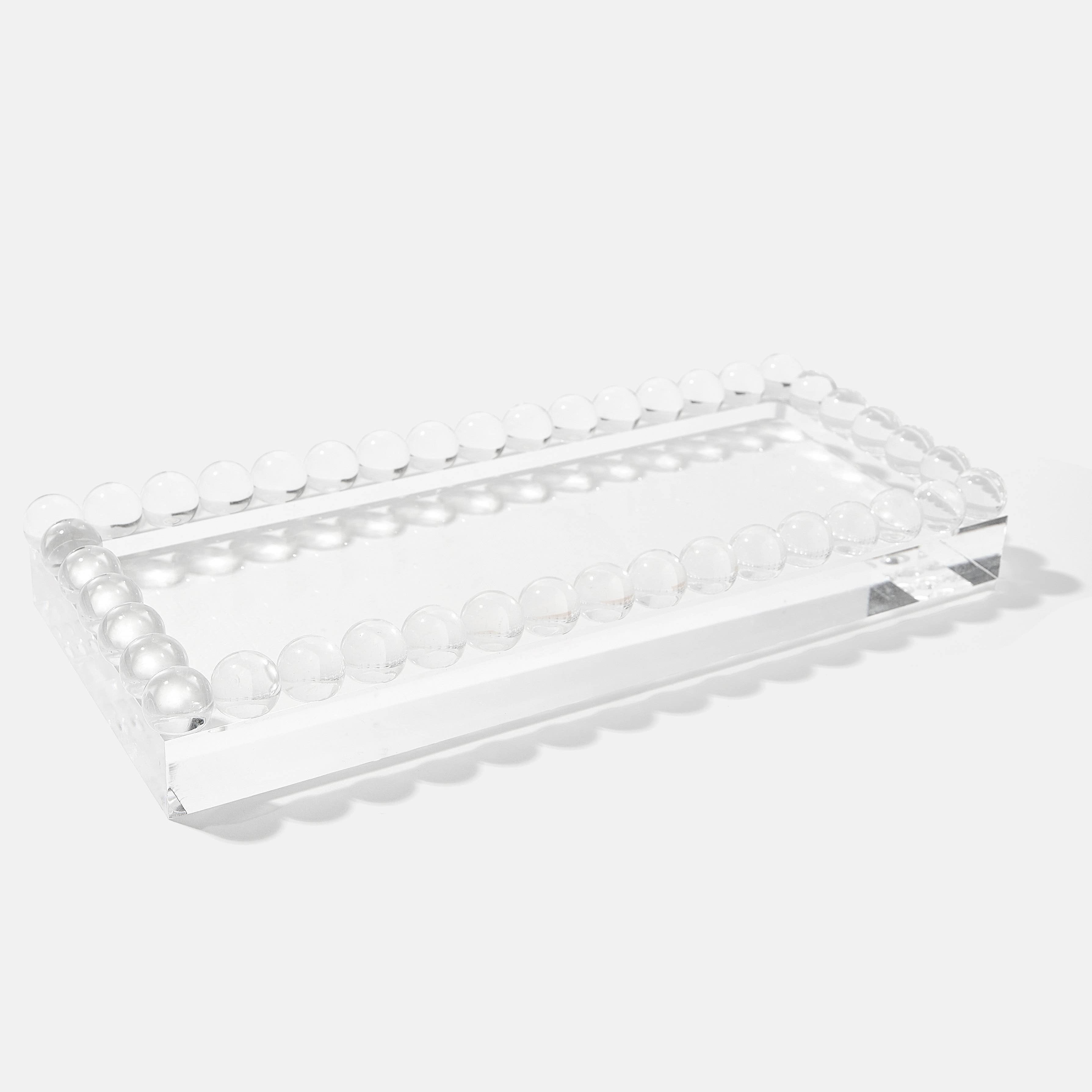 Large Bubble Lucite Tray