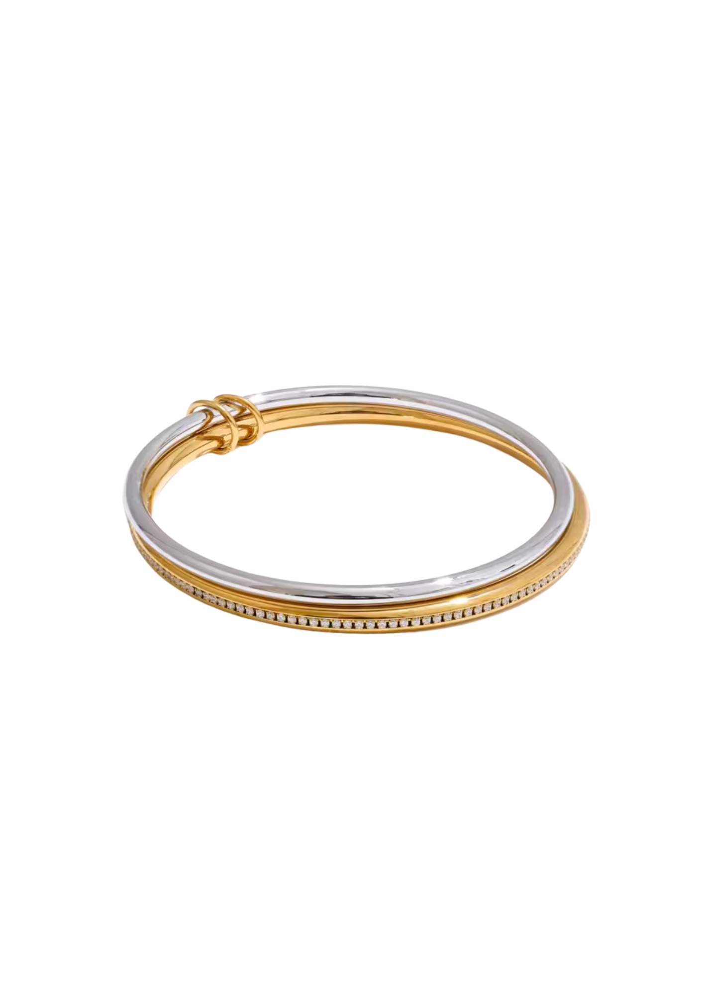 Ella Two Toned Bangle