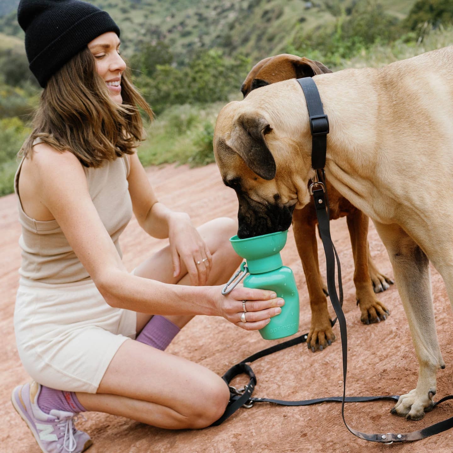 Dog Travel Water Bottle | Flip 20 oz