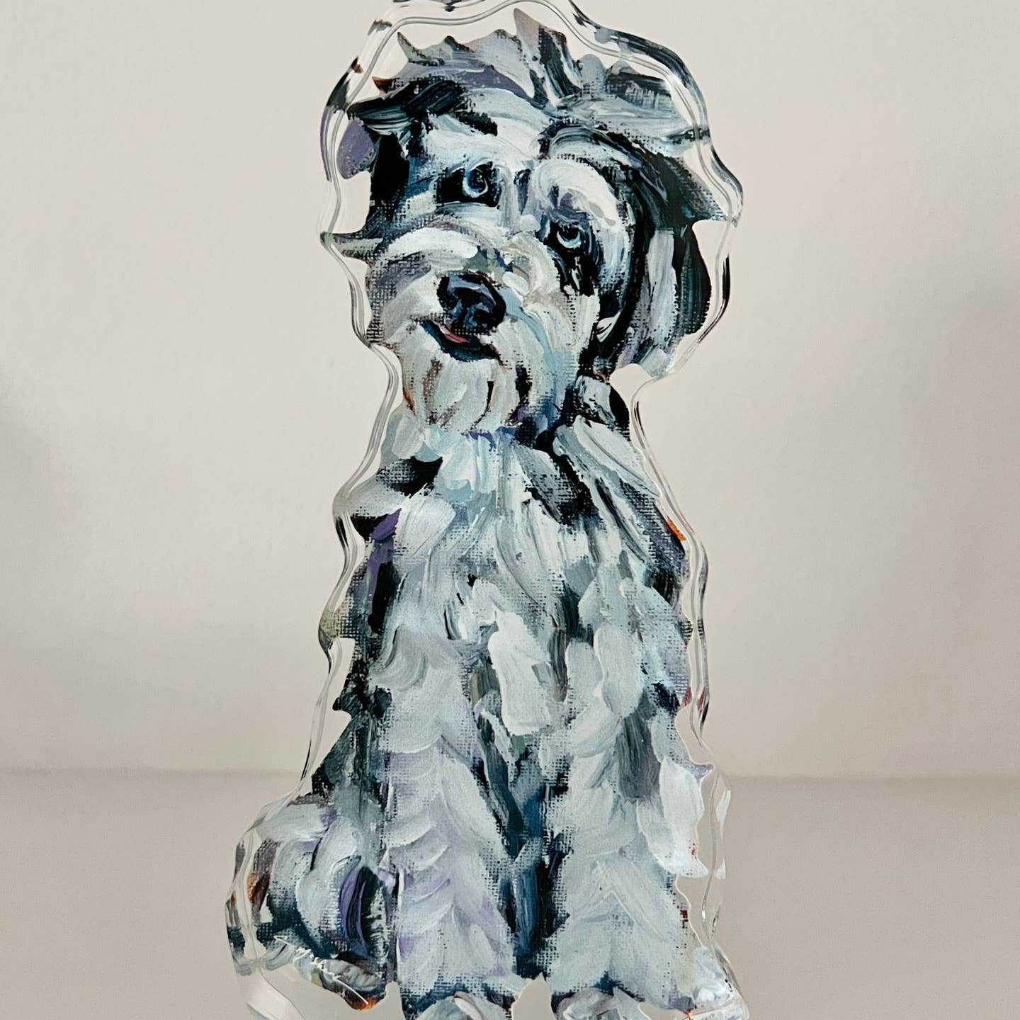 "Blue Merle Dog" Acrylic Block