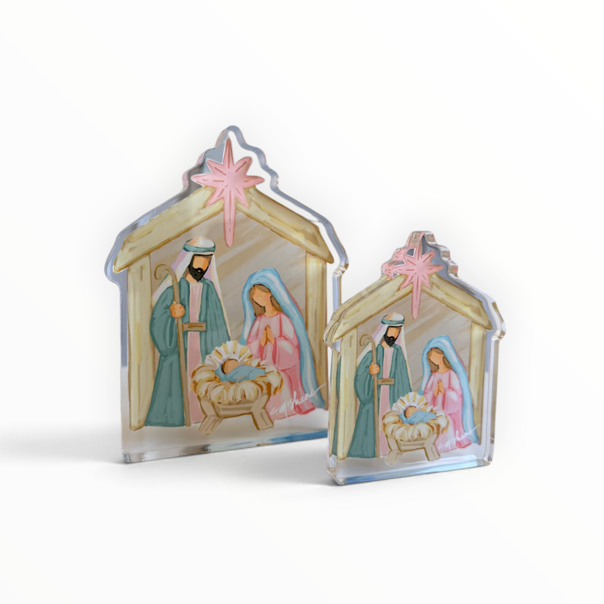 Nativity Manger 2026 Acrylic