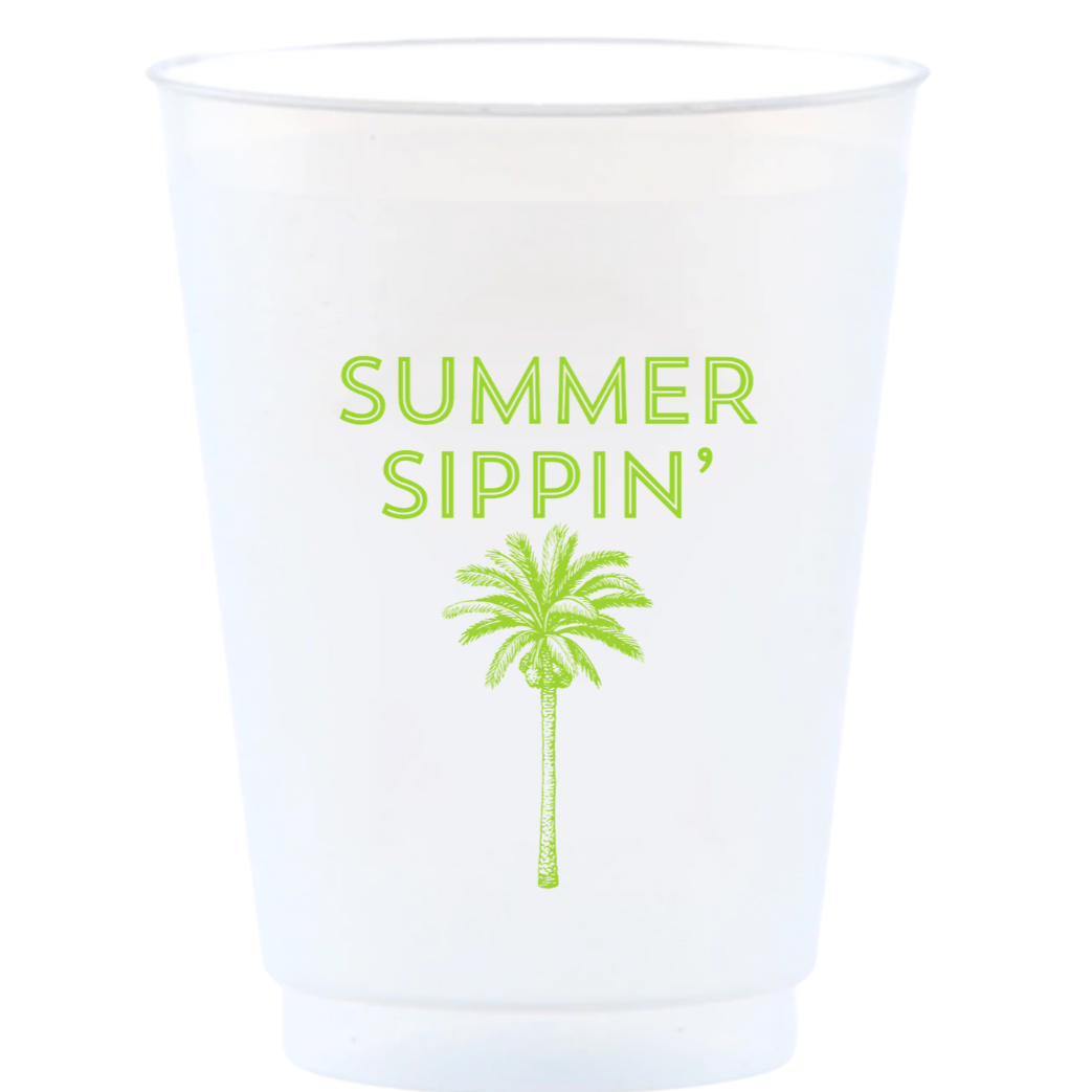 Summer Sippin' Reusable Frost Flex Cups