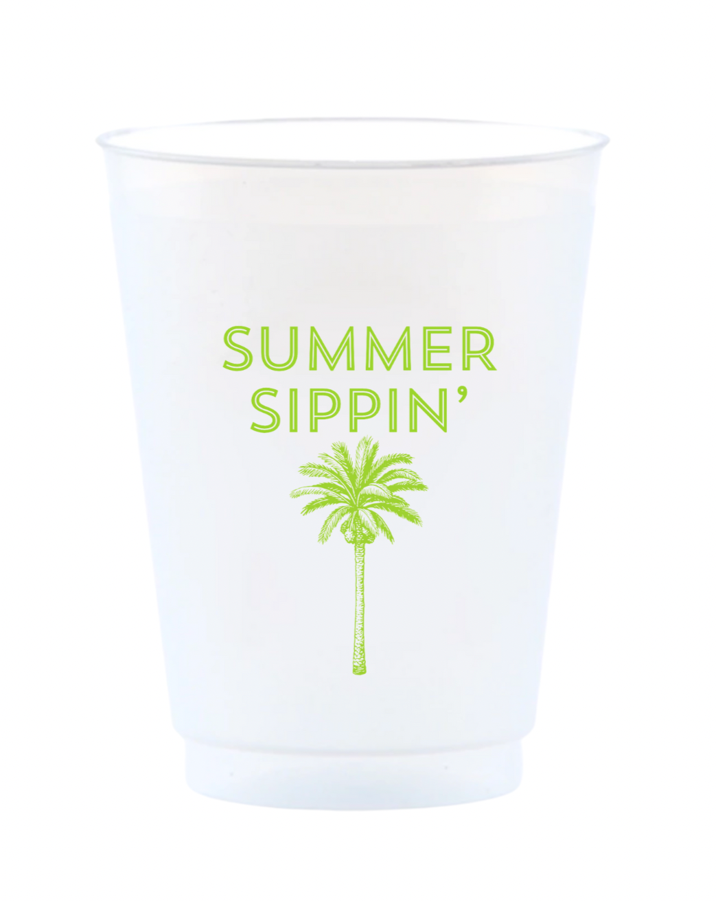 Summer Sippin' Reusable Frost Flex Cups