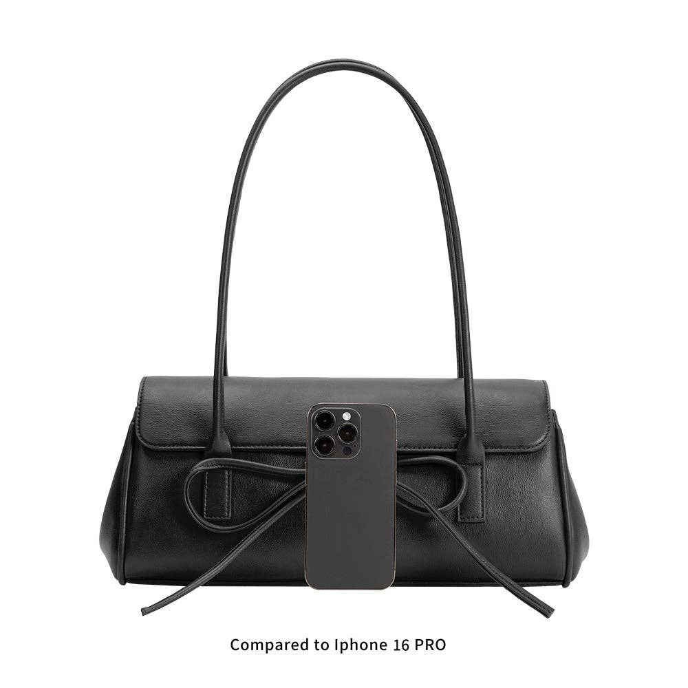 Bowie Bone Recycled Vegan Shoulder Bag