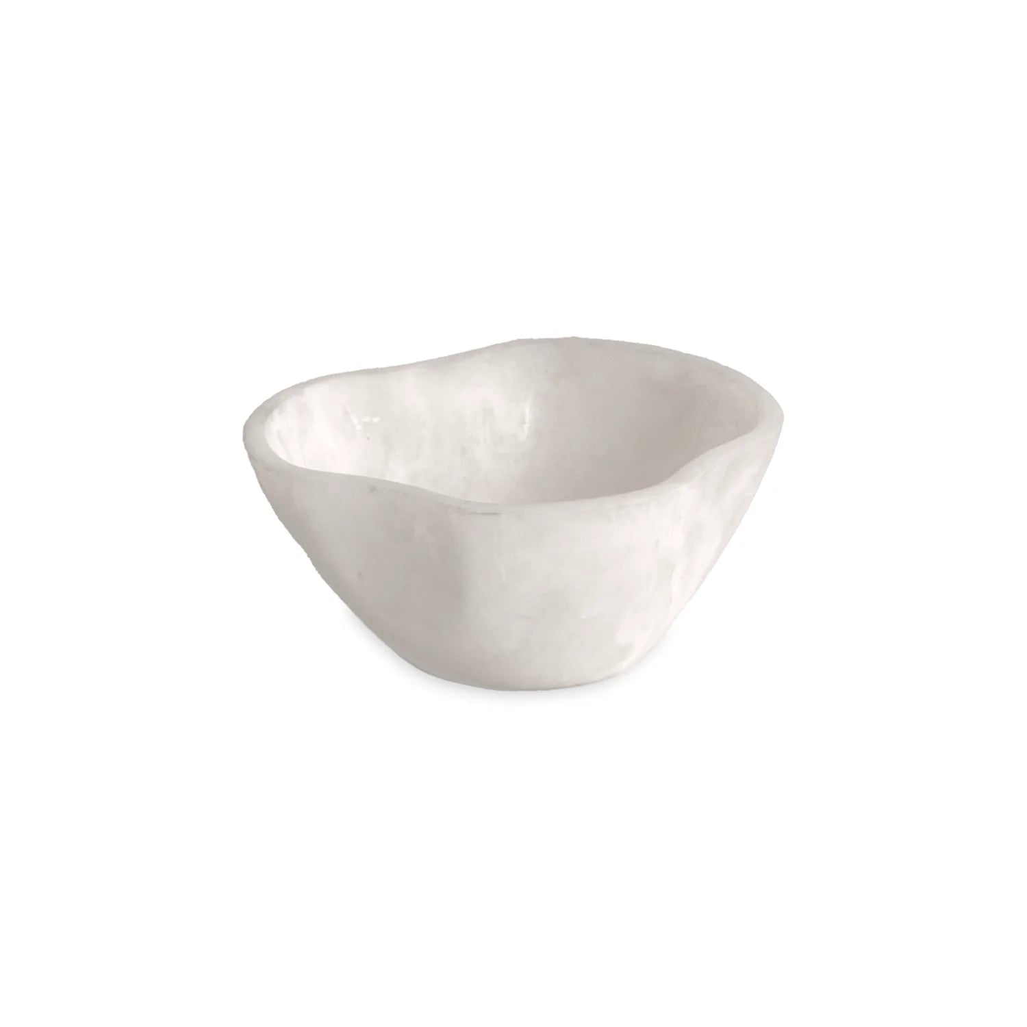 Coconut Mini Wavy Round Bowl