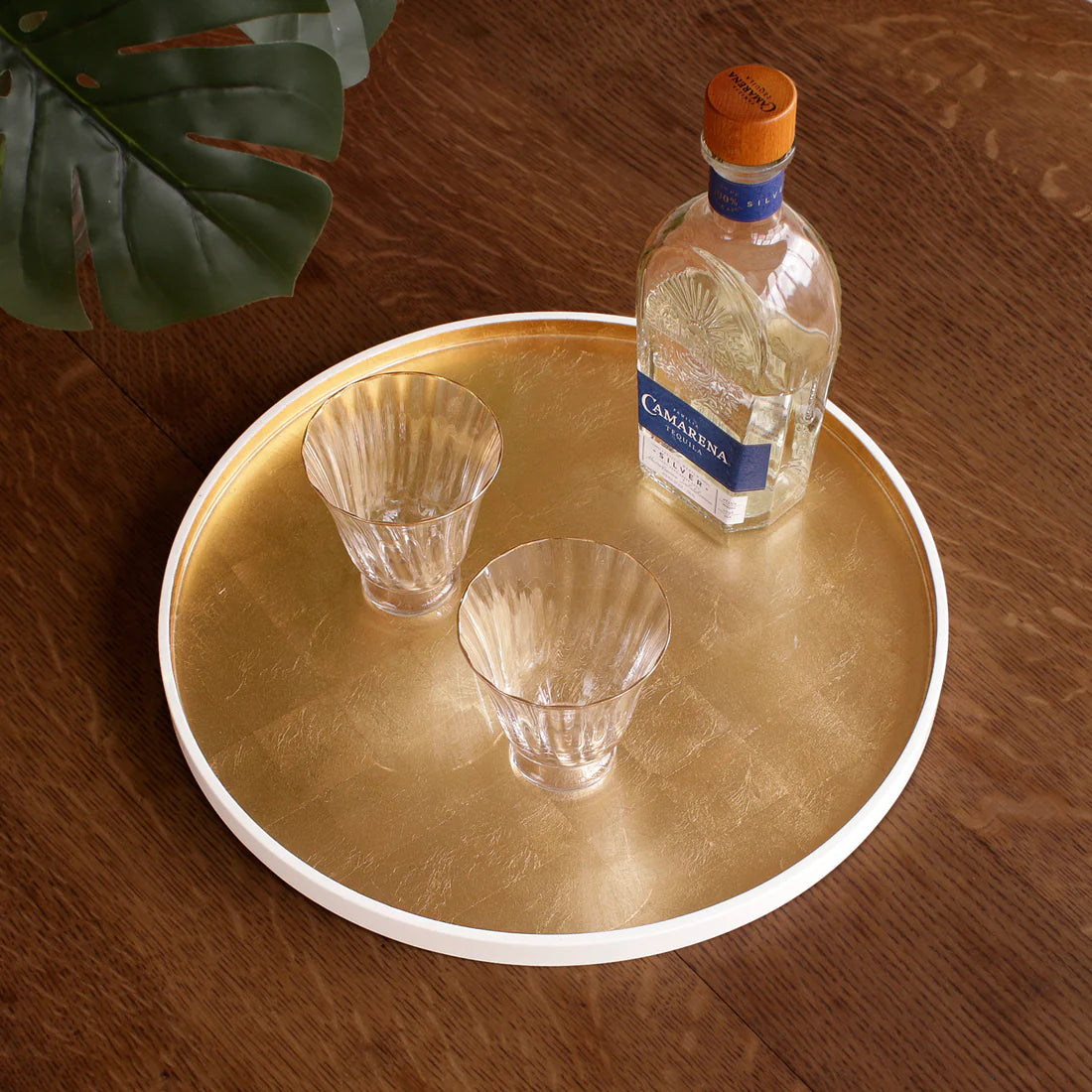 Round Lacquered Tray - Beatriz Ball