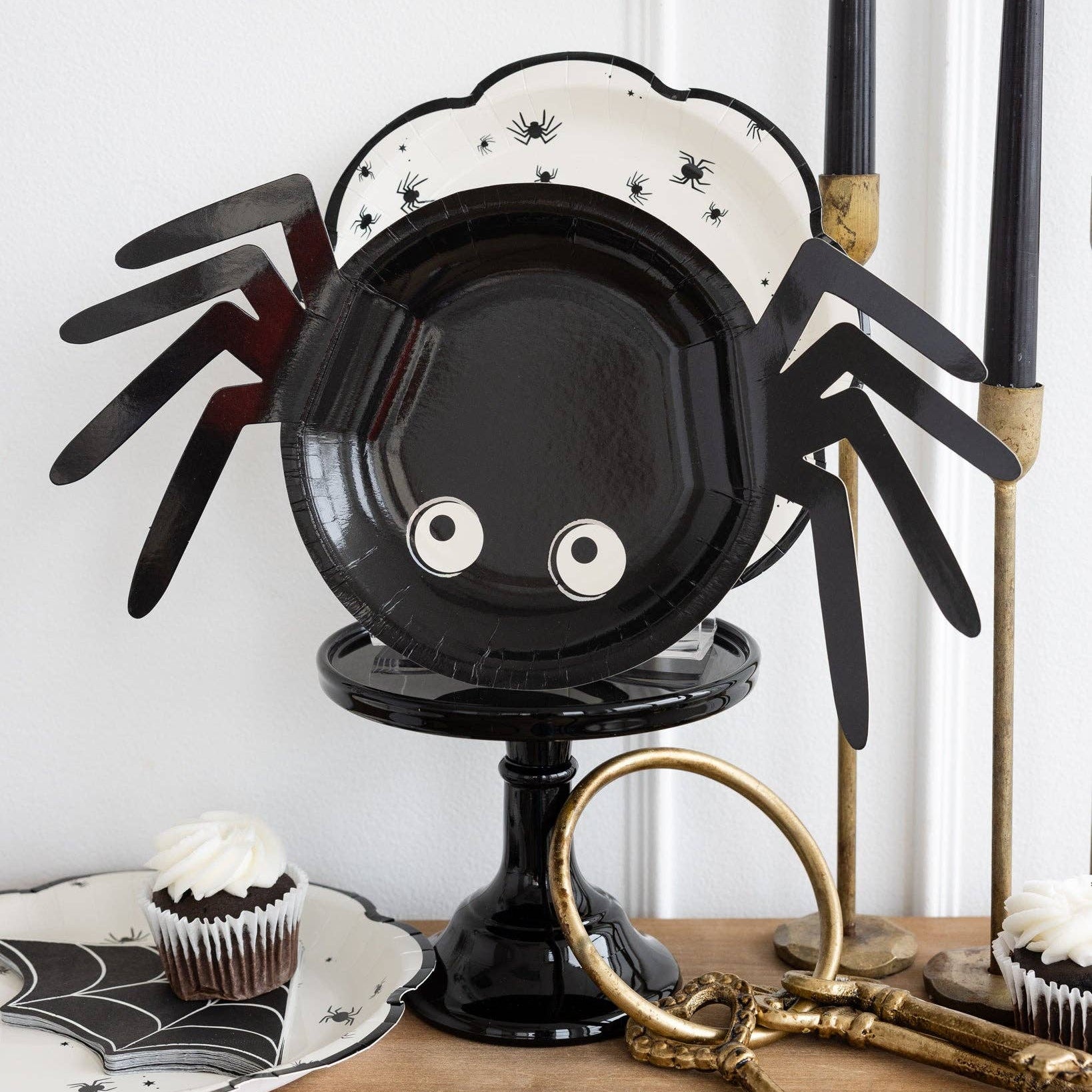 Spider Shaped Paper Plate