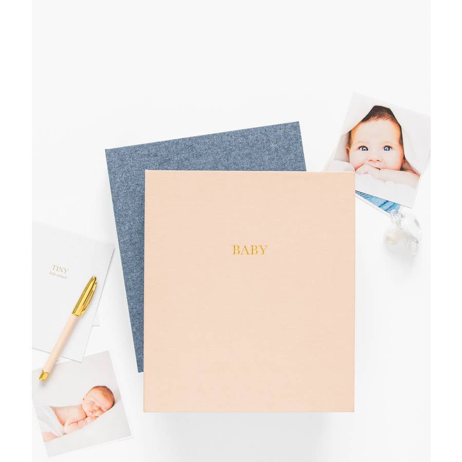 Baby Book - Chambray