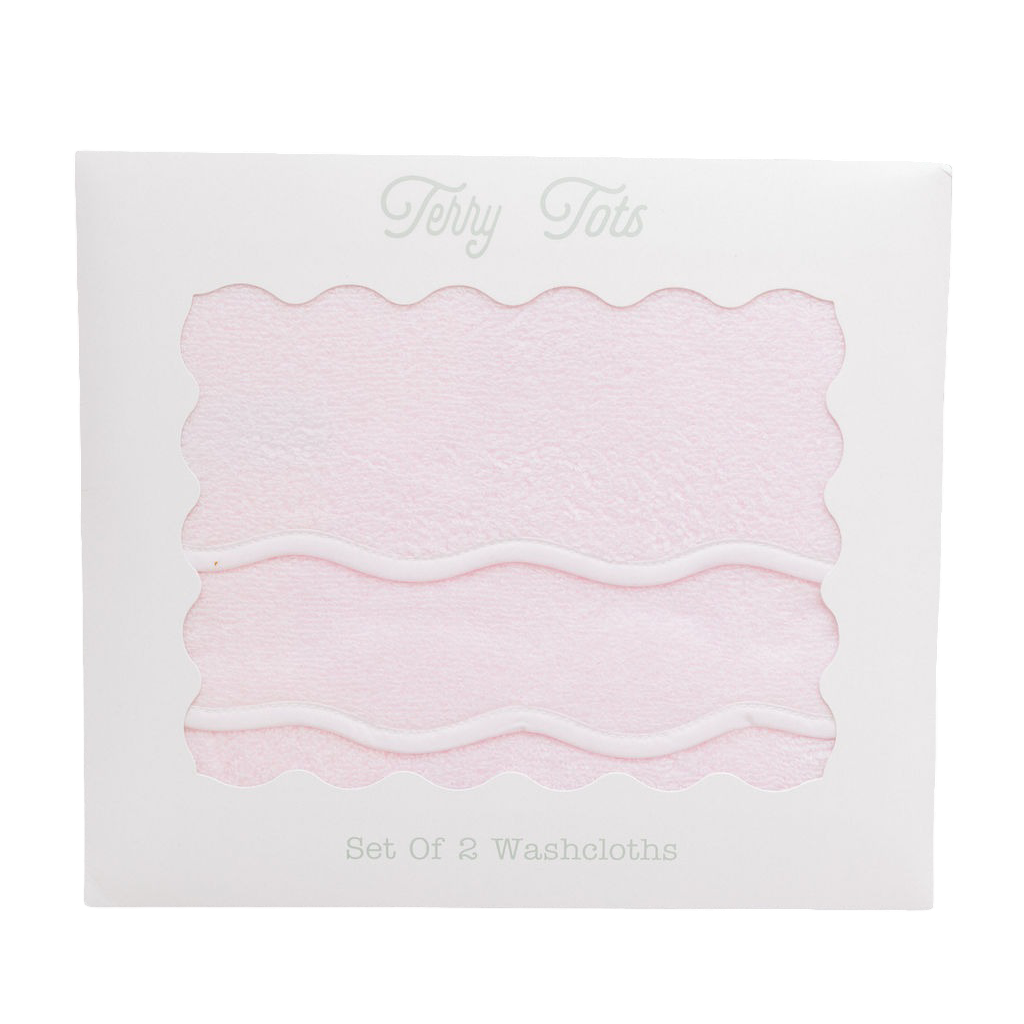 Wash Cloth Set Of 2 - Pink Terry