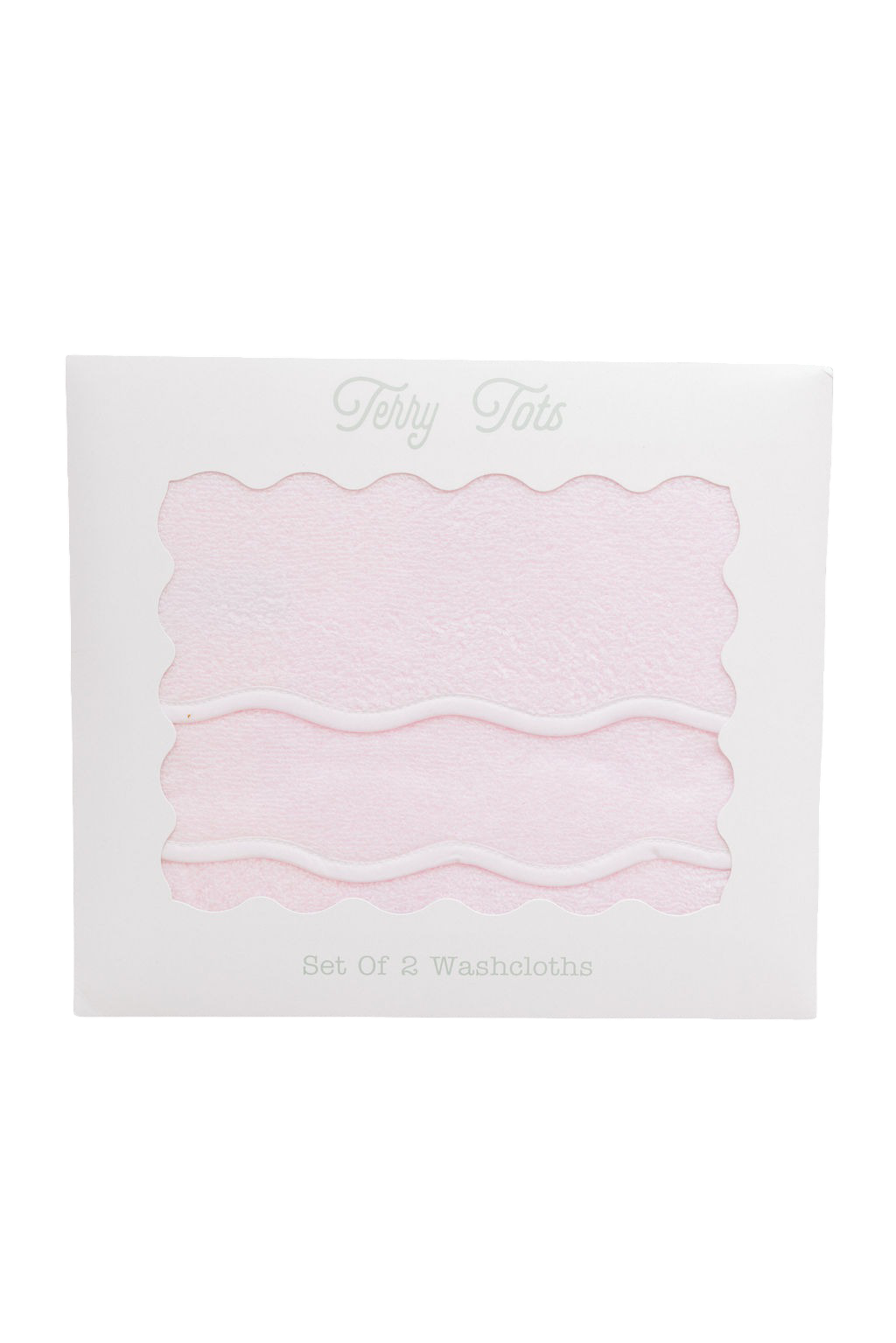 Wash Cloth Set Of 2 - Pink Terry