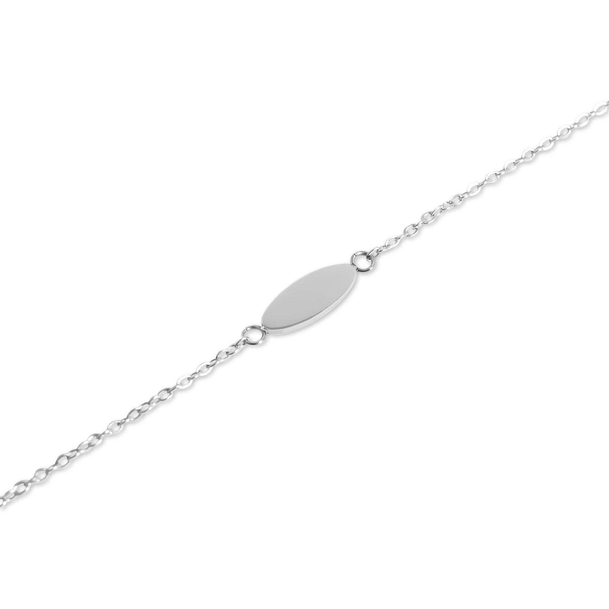 18K Gold PVD Stainless Steel Blank Bracelet