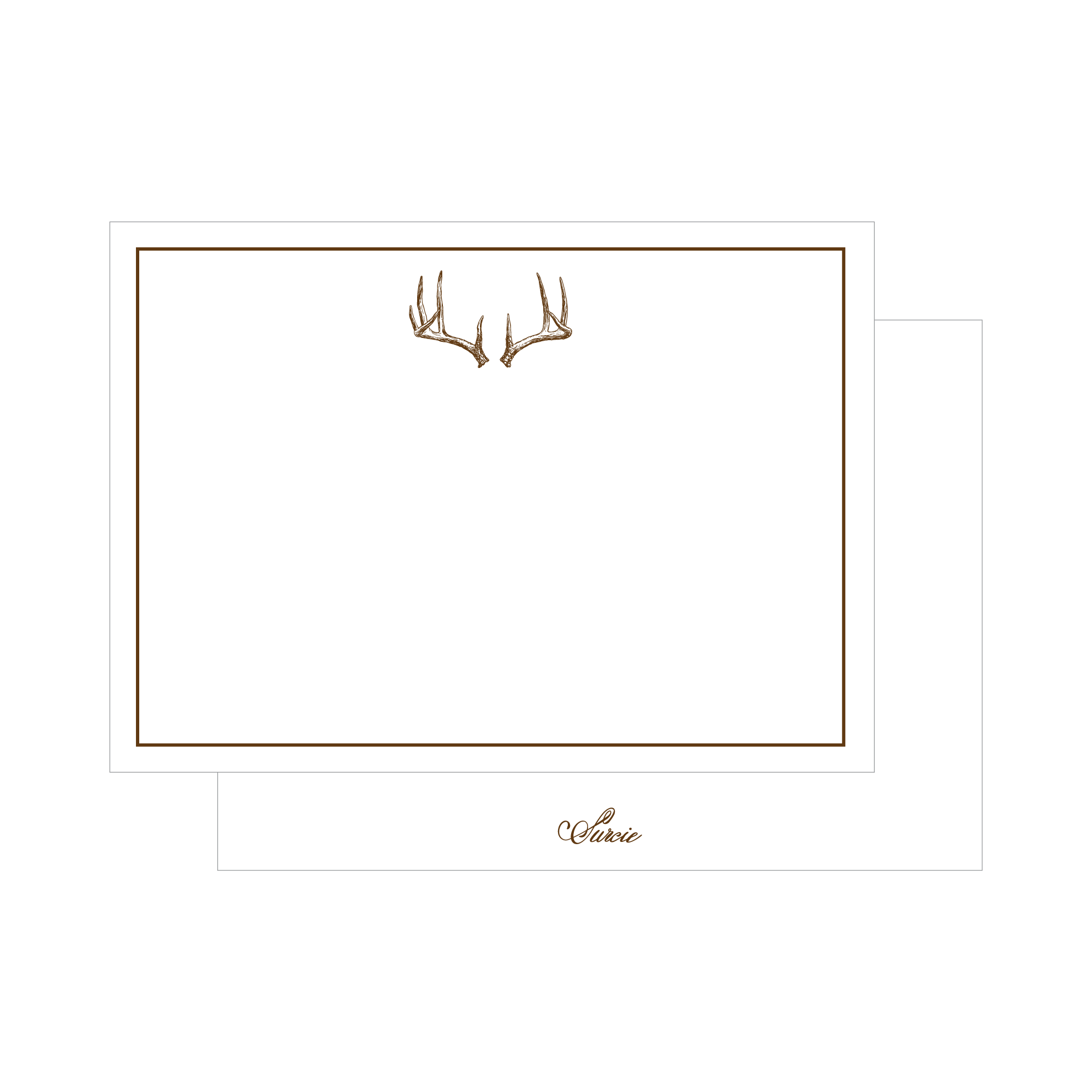Antler Stationery Set