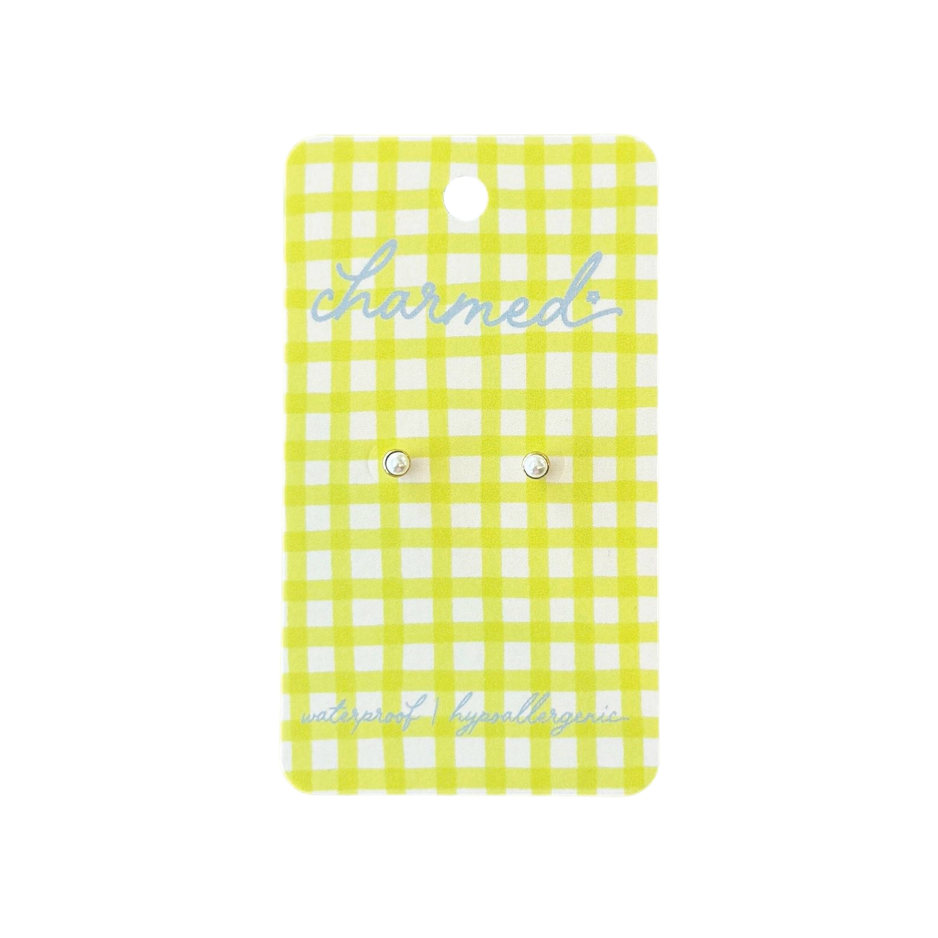 Pearls | Hypoallergenic & Screw-back